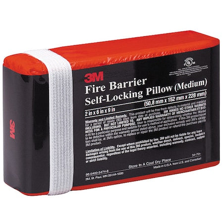 9"L x 6"W Fire Barrier Self-Locking Pillows