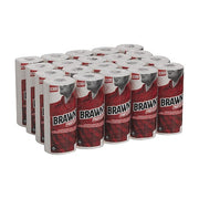 Dry Wipe Roll, Brawny D300, Poly Wrap, 60 ft, Double Recreped (DRC), 9 1/4 in x 11 in, White, 20 Pk