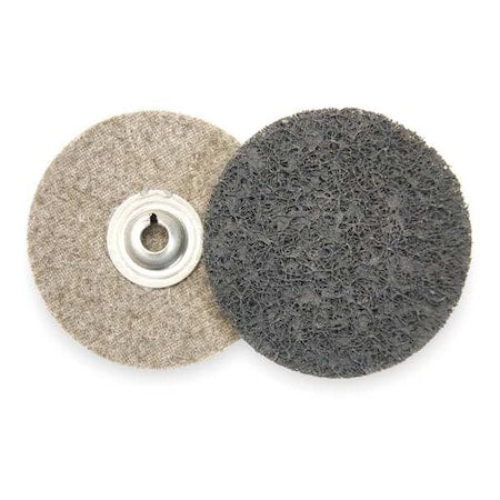 Arc Abrasives 3" Ultra Fine Type-S Z-WEB™ Quick Lok Disc — Pack of 25