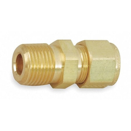 1/4" A-LOK x 1/2" MNPT Brass Connector