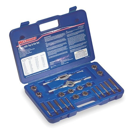 Tap/Die Set,22 Pieces