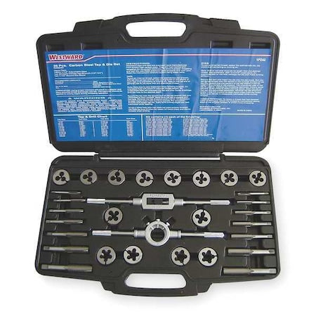 Tap/Die Set,30 Pieces