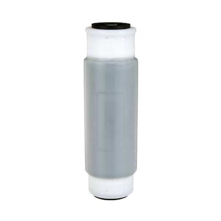 Quick Connect Filter, 3 gpm, 5 Micron, 3" O.D., 9 3/4 in H, 2 PK