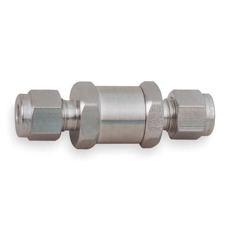 1/2" A-LOK(R) Stainless Steel Instrumentation Check Valve