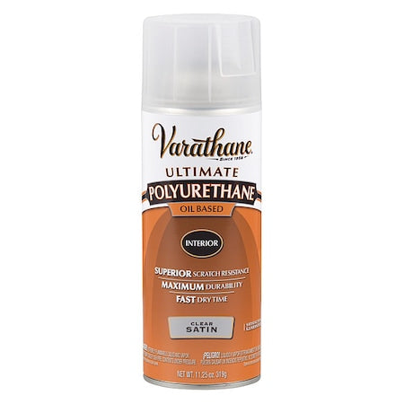 Polyurethane Spray,Clear,11.25 oz.