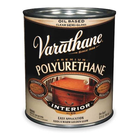 Polyurethane, Clear, Semi-Gloss, 1 gal.