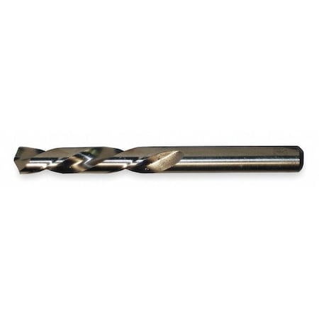 135 Degree Cobalt Left-Hand Mechanics Length Drill Cle-Line 1880 Straw HSS-CO LHS/LHC 1/8
