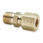 3/4" Compression x MNPT Brass Connector 10PK