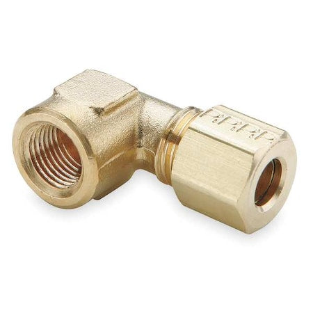 1/2" Compression x 3/8" FNPT Brass 90 Degree Elbow 10PK