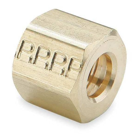 3/4" Compression Brass Nut 10PK