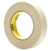 Cloth Tape, White, 60 yd L, 1 in W