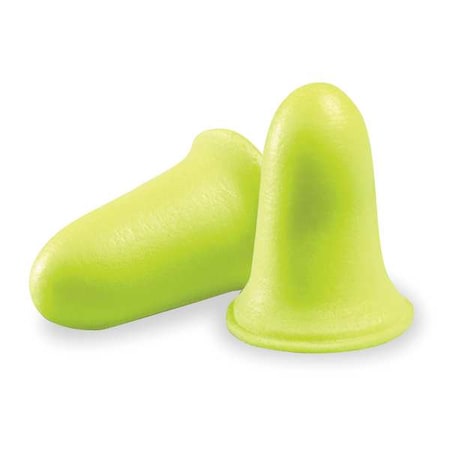 E-A-Rsoft FX Disposable Foam Ear Plugs, Bell Shape, 33 dB, Yellow, 200 PK