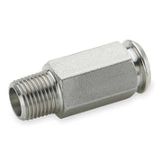 1/4" x 1" Compression SS Inline Coupler