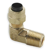 3/8" Compression x 1/4" MNPT Brass 90 Degree Elbow 10PK