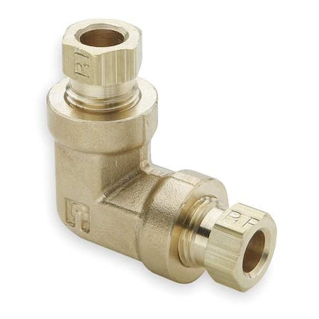 3/8" Compression Brass Union Elbow 10PK