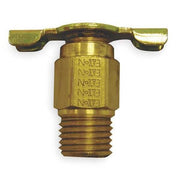 Drain Cock,Brass,MNPT,1/8 In