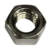 Hex Nut, 1"-14, 18-8 Stainless Steel, Not Graded, Plain, 55/64 in Ht