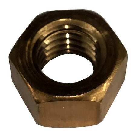 Hex Nut, 5/16"-18, Silicon Bronze, Not Graded, Plain, 17/64 in Ht, 50 PK