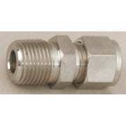 Strt, Steel, Comp. 3/8 in, MNPT 3/8 in