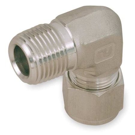 Elbow, Steel, Comp. 1/4 in, MNPT 1/4 in
