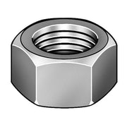 Hex Nut, 1-1/2"-6, Steel, Grade 5, Black Oxide, 1-9/32 in Ht