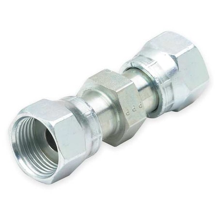 Union, Steel, Comp. 1/4 in, Comp. 3/8 in