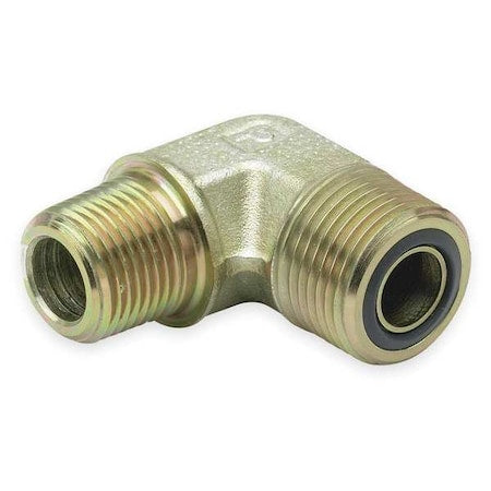 Elbow, Steel, Comp. 1/2 in, MNPT 1/4 in