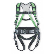 Revolution(R) Full Body Harness, L/XL, 400 lb., Mating Chest/ Tongue Leg Straps, Back, Hips D-Ring
