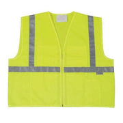 High Visibility Vest Polyester 1 Zipper XL Yellow/Green U
