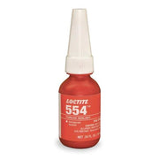 Pipe Thread Sealant 0.3 fl oz, Bottle, 554, Red, Liquid