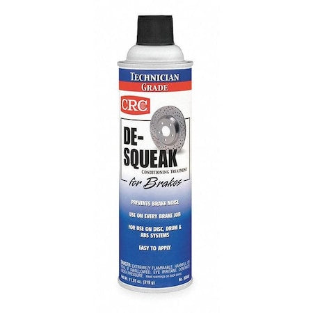 Brake Conditioning Treatment, 16 oz, Aerosol Can, Gray
