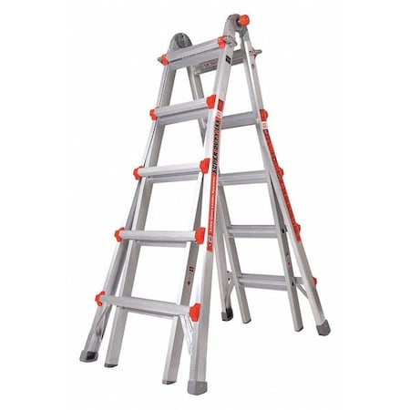 Multipurpose Ladder,22 ft.,IAA,Aluminum