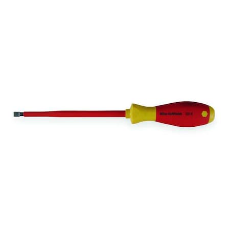 Insulated Slotted Screwdriver 1/4 in Round