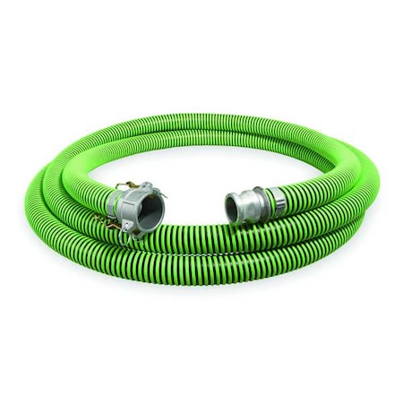 Water Hose,3" ID x 10 ft.,Green