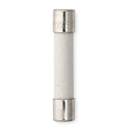 Ceramic Fuse, 15A, 10kA at 125V AC, 10kA at 125V DC, 200A at 250V AC, 5 PK