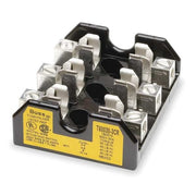 Open Fuse Block, T UL Class, 600V AC/DC Volt Rating, 3 Poles, Screw