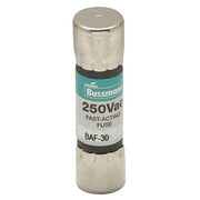 Midget Fuse, Fast-Acting, 30A, 250V AC, Non-Indicating, 10kA at 125V AC, 200A at 250V AC