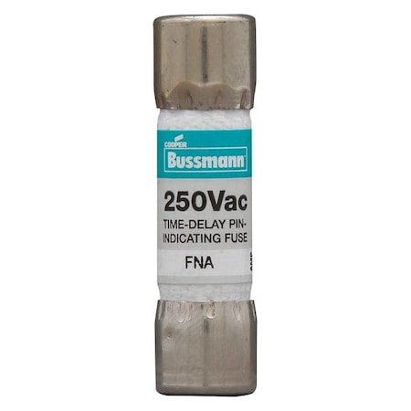 Midget Fuse, Time-Delay, 1A, 250V AC, Indicating, 10kA at 250V AC