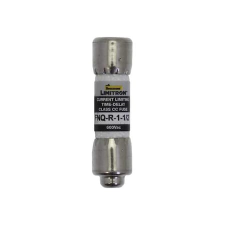CC Class, Time-Delay, 1.5A, 600V AC, Non-Indicating
