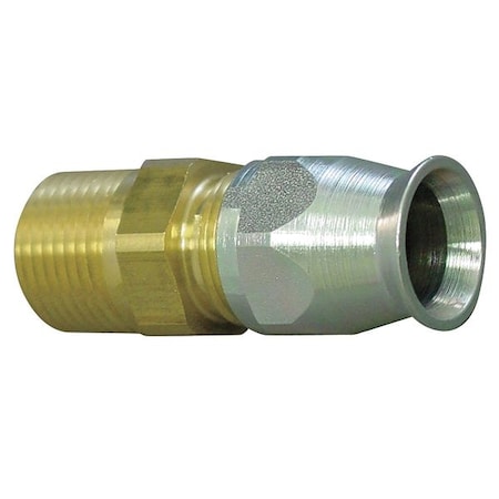 Hydraulic Hose Fitting, Straight, 1/4