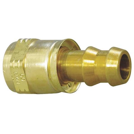 Hydraulic Hose Fitting, Straight, 3/4
