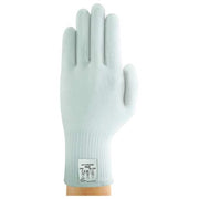 Activarmr Cold Protection Gloves, Uncoated, Thermal Lining, Seamless, White, Large (9), 1 Pair