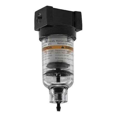 Filter,Coalescing,1/8",NPT,17 scfm
