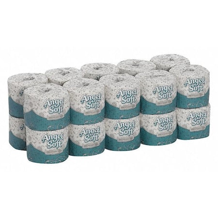 Angel Soft Professional Series, Standard Core, 2 Ply, 450 Sheets, White, 20 PK