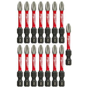 SHOCKWAVE 2 in Phillips No. 2 Impact Duty Power Bit, 15-Piece Pack