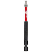 SHOCKWAVE 3-1/2" Impact Square Recess No. 3 Power Bits (25 Pk)