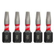 SHOCKWAVE Impact Square Recess No. 1 Insert Bits (5 PK)