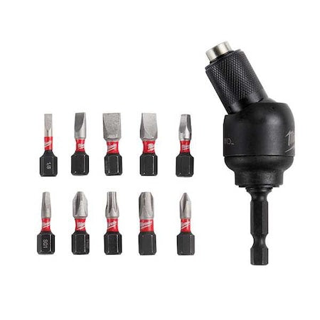 SHOCKWAVE 30 Degree KNUCKLE Pivoting Bit Holder -11PC
