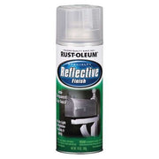 Rust Preventative Reflective Coating Spray, Clear Reflective, Gloss, 10 oz, 4 to 5 sq ft