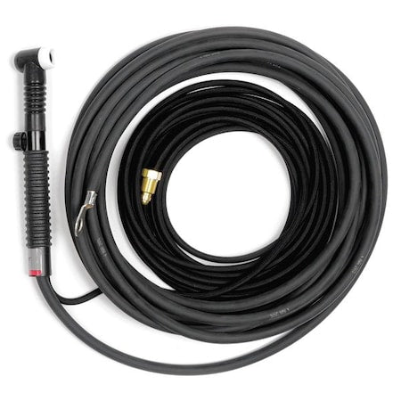 TIG Torch Kit,A-150FV,25 ft.,2PC,Rubber